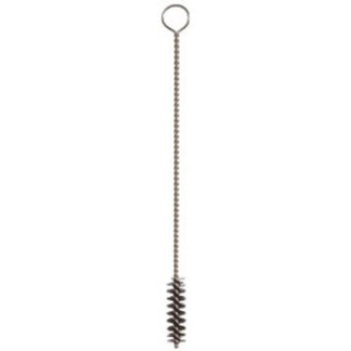 38 / 9mm Caliber Stainless Steel Bore Brush, Wire loop handle, 10’ long.