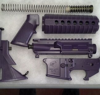 Liberty Tactical Flat Top Custom Build Kit, Goddess Purple (Duracoat)