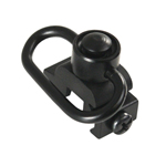 QD Push Button 1-1/4’ Sling Swivel with Socket Rail Mount