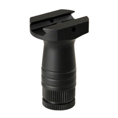 Aim Sports Vertical Round Foregrip, Short - Black. - Image 3