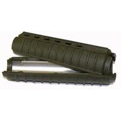 SDI AR15 Carbine OD Green Hand Guard 2 Pc Polymer, (Small, 1 Heat Shield per side) - Image 3