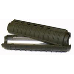 SDI AR15 Carbine OD Green Hand Guard 2 Pc Polymer, (Small, 1 Heat Shield per side)
