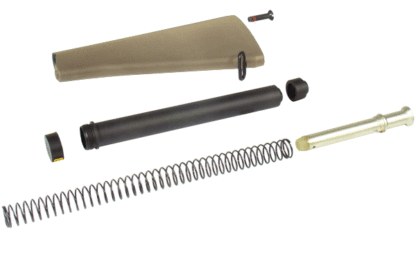 UTG Model 15 Standard A2 Butt Stock Assembly, FDE (TAN).
