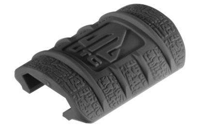 UTG Black Rubber Rail Guards, 12 pk
