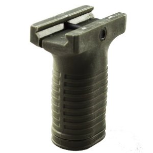 FSI Short Vertical Polymer Fore grip, OD Green.